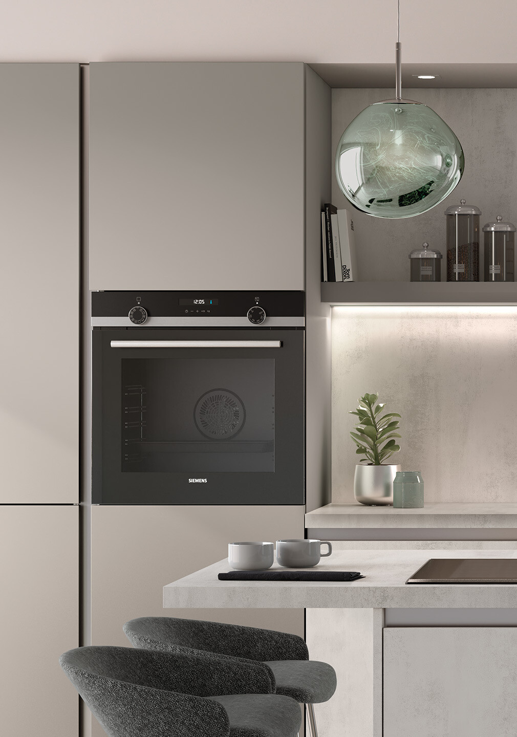 KINGSTON Béton Gris Blanc